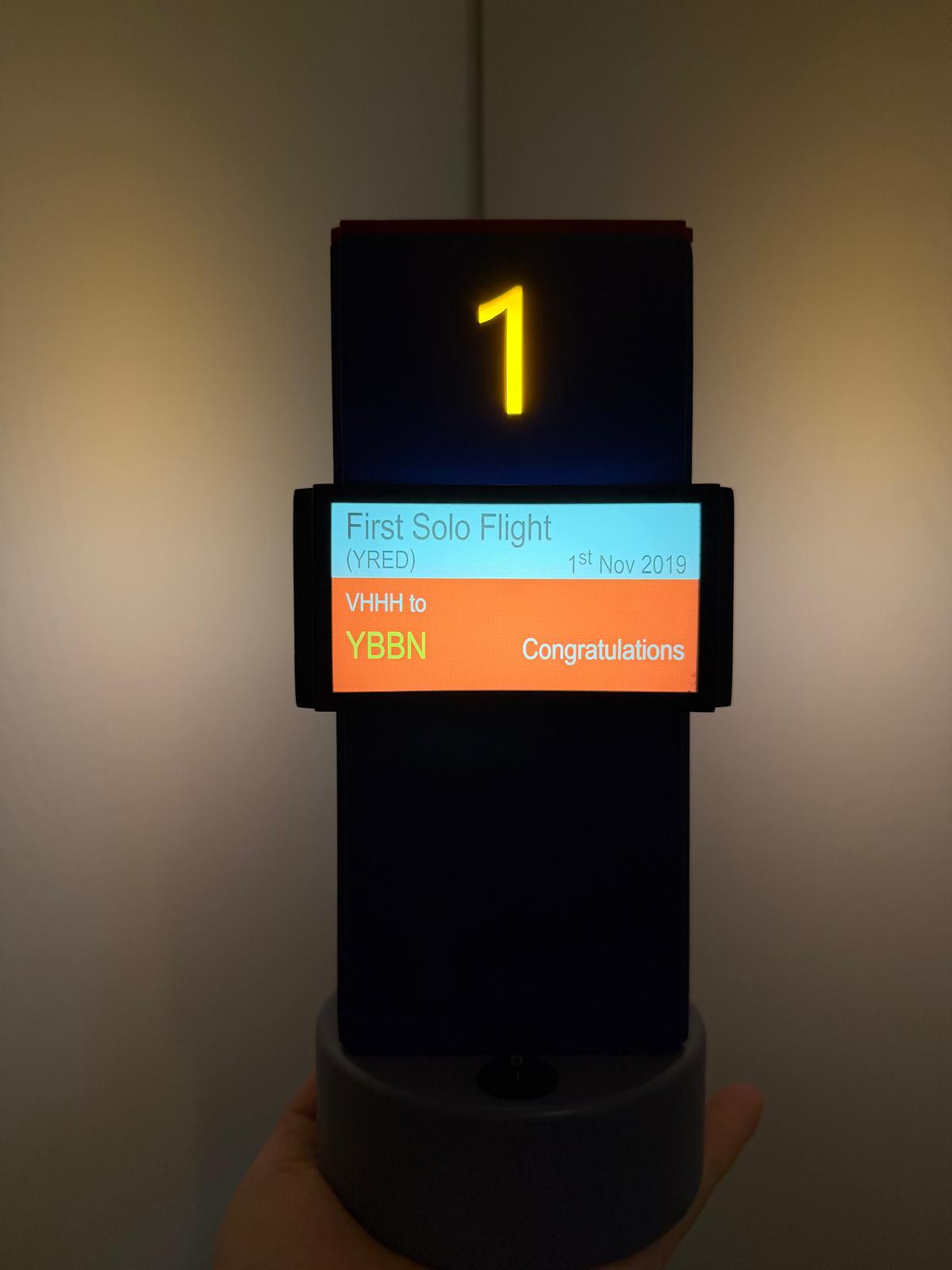 Boarding Gate number (Personalized)機場登機閘口氣氛燈（訂制閘口號碼款）