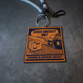 (Cargo aircraft ONLY with mirror keychain)「客機不准進入 🚫✈️刺繡鏡面鎖匙扣」
