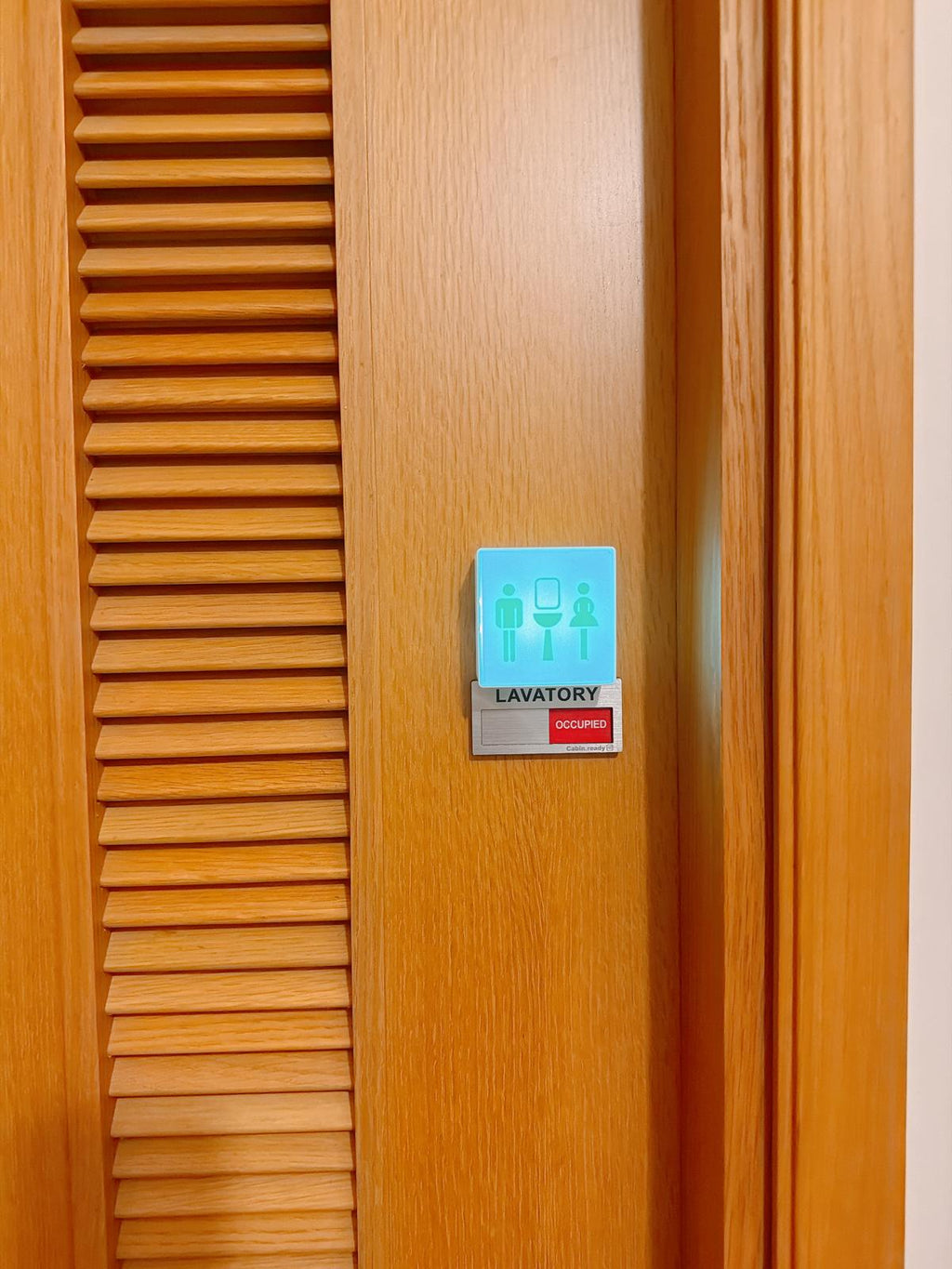 (The "Mini A350 Lavatory Sign Light)迷你版 A350 洗手間指示燈 (Type-C 充電款)