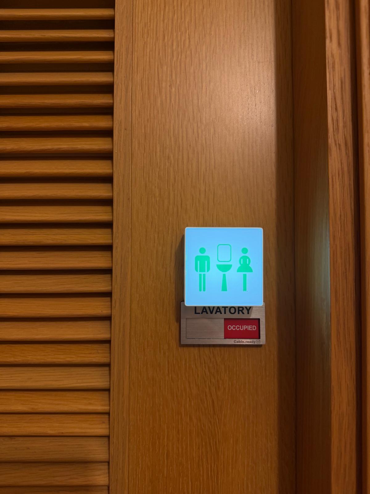 (The "Mini A350 Lavatory Sign Light)迷你版 A350 洗手間指示燈 (Type-C 充電款)