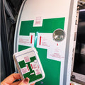 (L2 Aircraft Door Magnetic Card Holder)L2 機門磁吸卡套