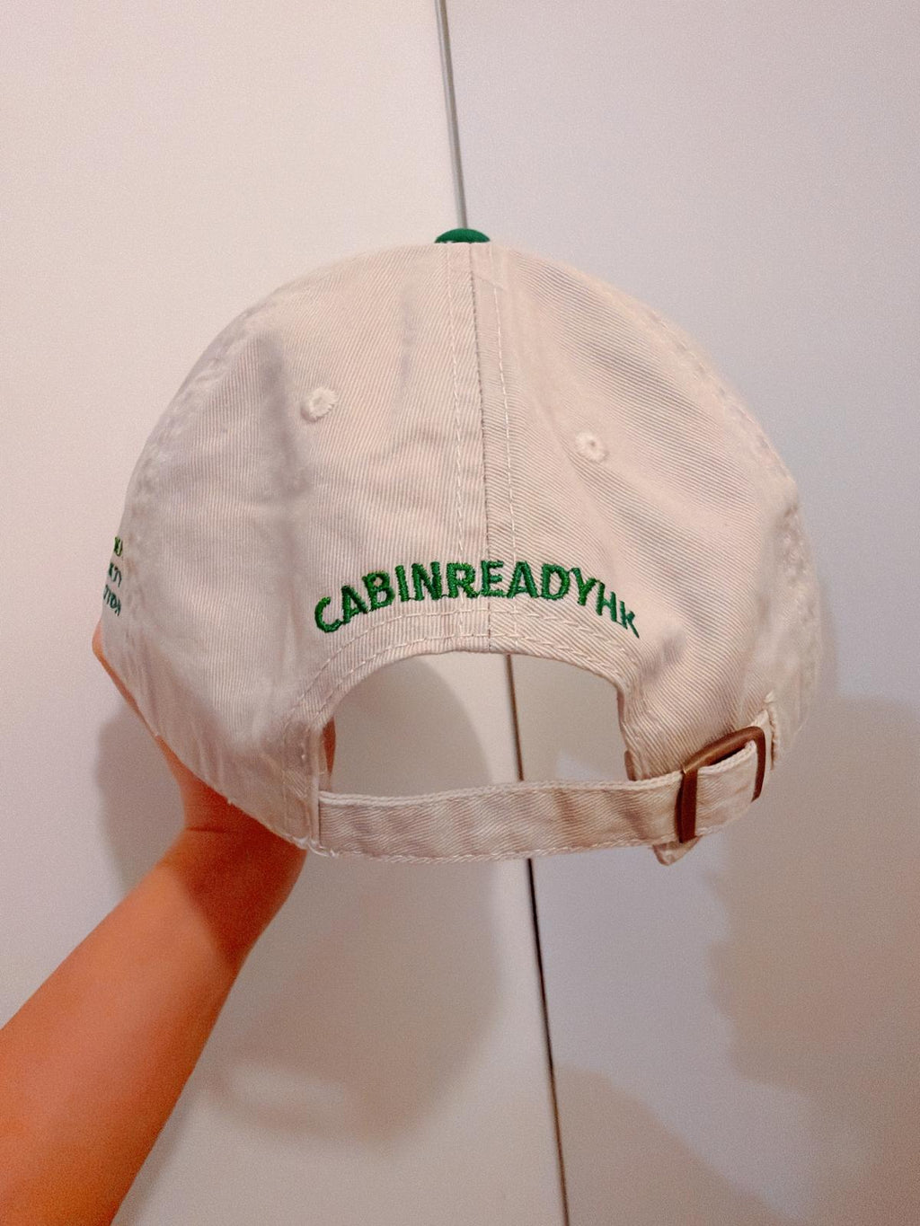 緊急出口 刺繡棒球帽Emergency Exit Embroidered Cap