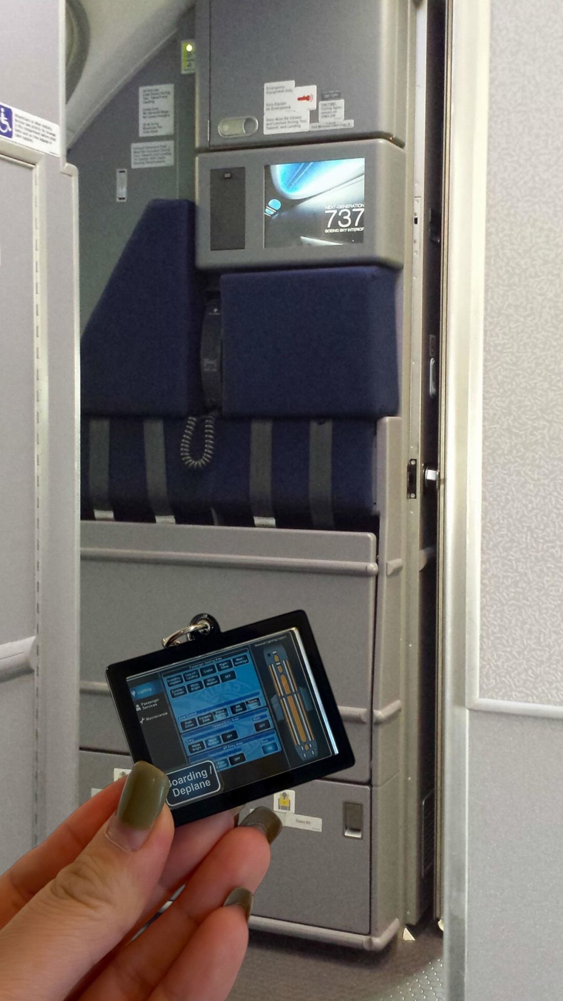 Boeing FAP Mini Keychain（Shake for Boarding）