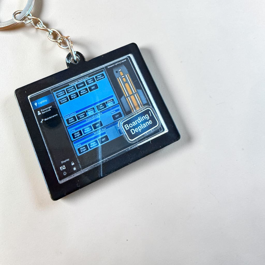 Boeing FAP Mini Keychain（Shake for Boarding）