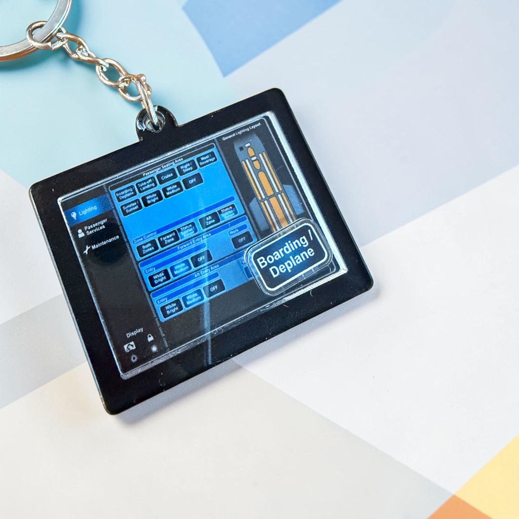 Boeing FAP Mini Keychain（Shake for Boarding）
