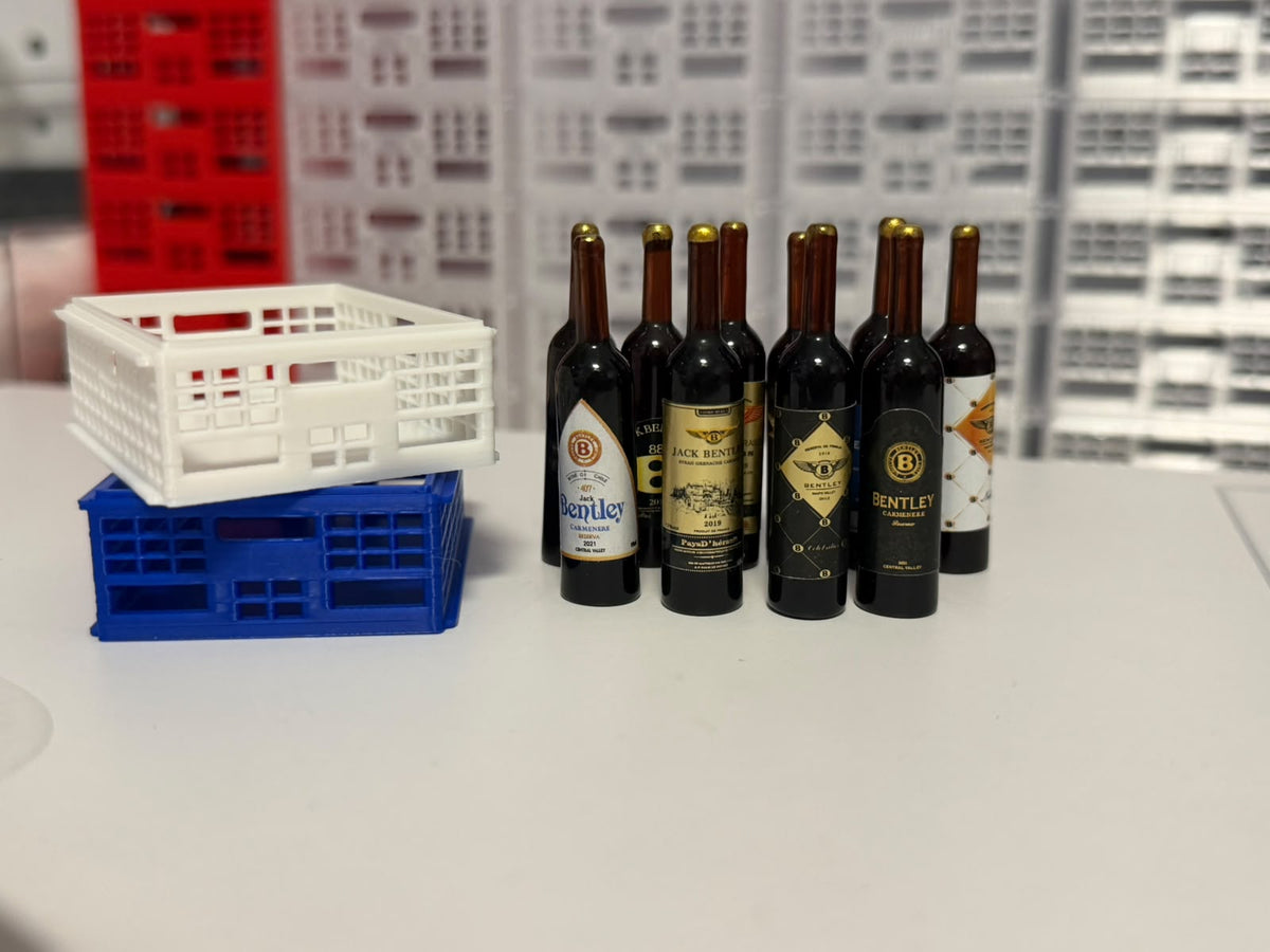 SU COMBO WITH 2 DRAWERS, 10 MINI WINES