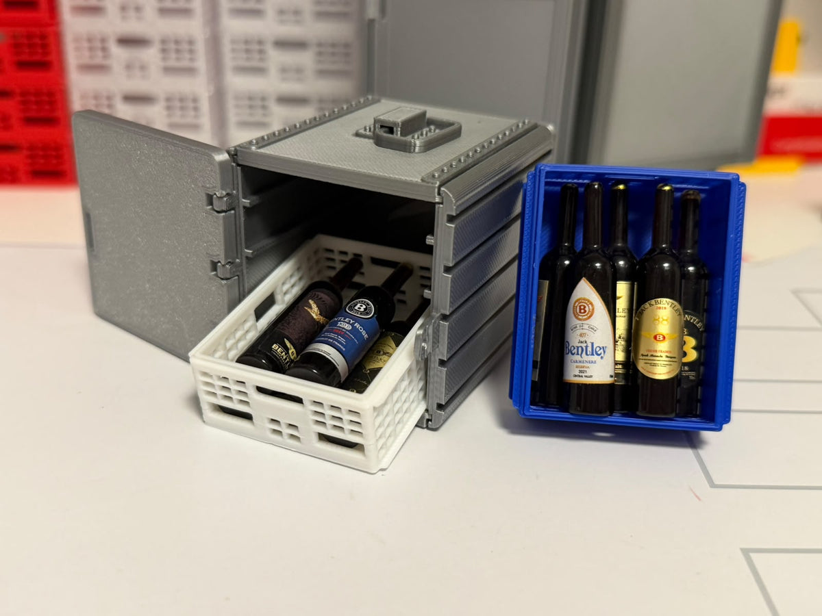 SU COMBO WITH 2 DRAWERS, 10 MINI WINES