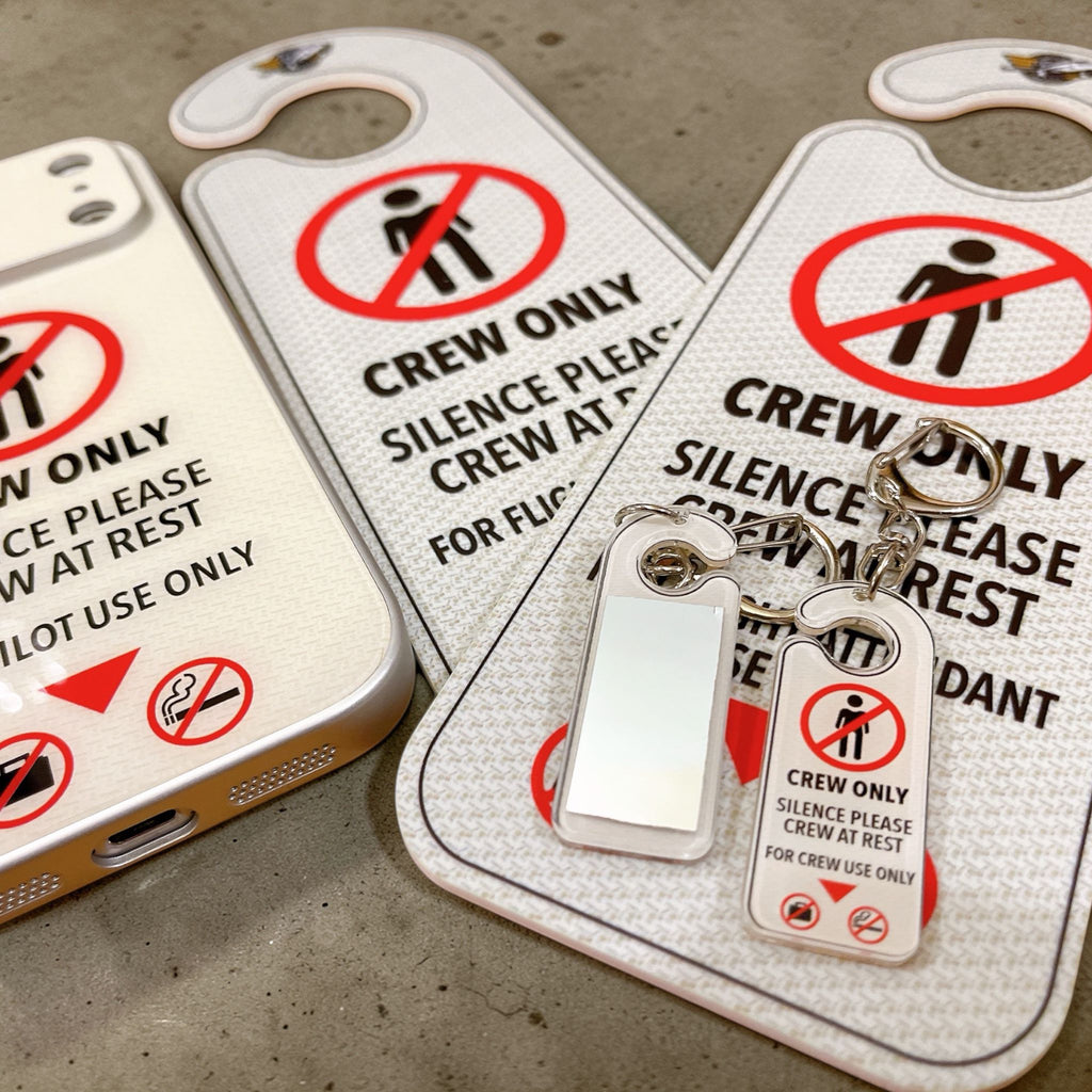 Crew At Rest Mini Keychain