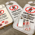 Crew At Rest Mini Keychain