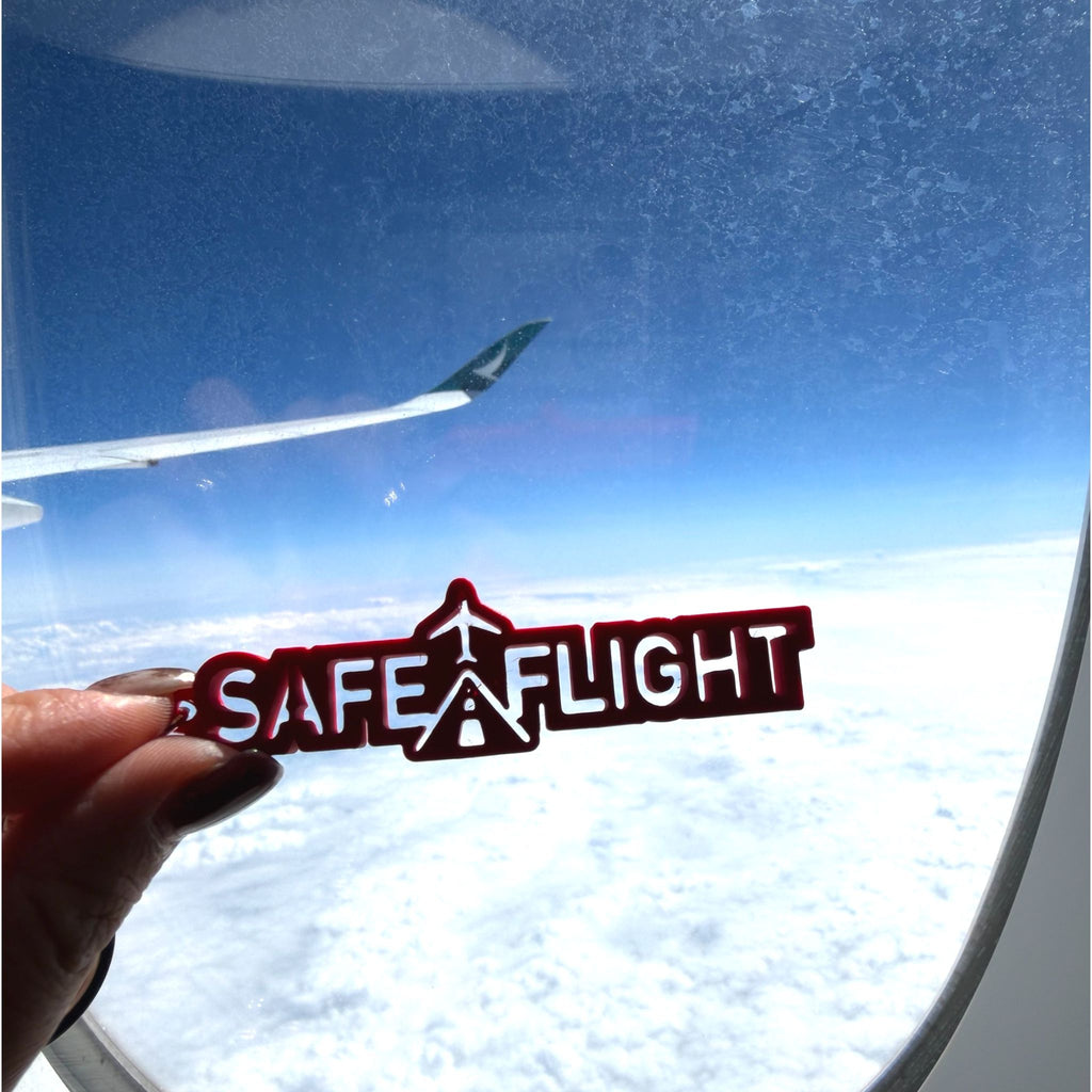 SAFE FLIGHT / A350 / CX870 飛行主題鎖匙扣