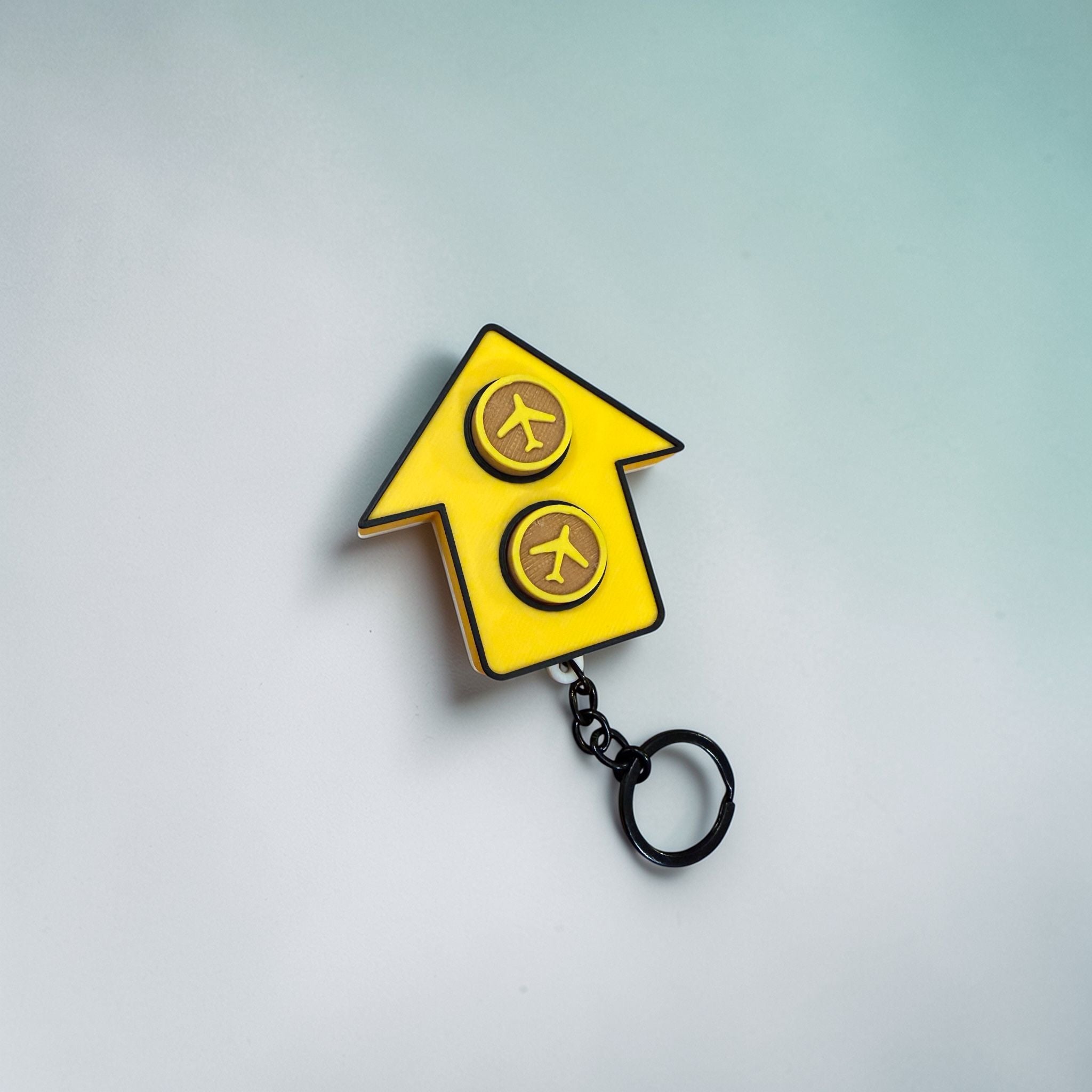 AirTag 飛行棋鎖匙扣（Aeroplane Chess Keychain）