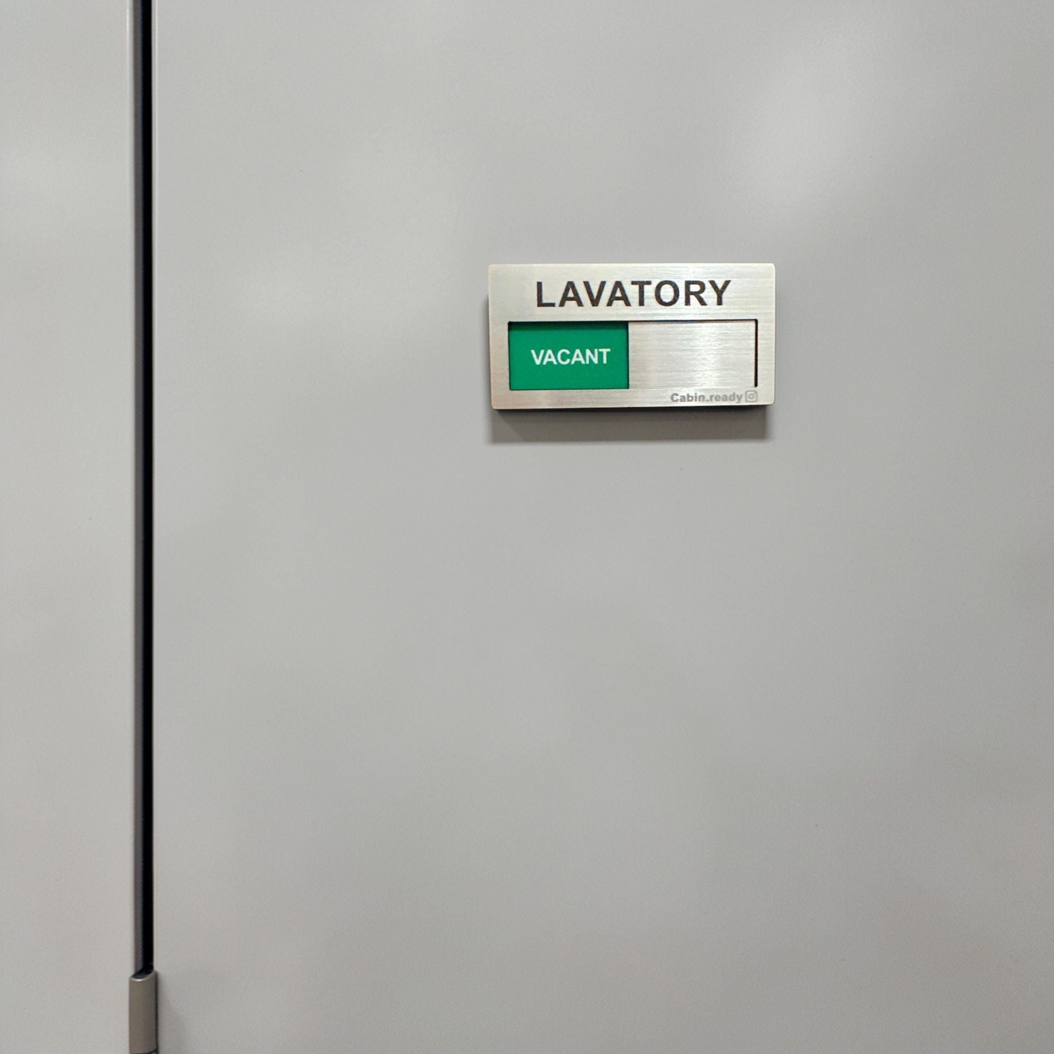 LAVATORY SIGN (OCC/VAC)洗手間有人/無人 顯示牌