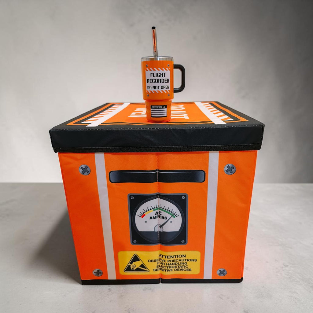 Flight Data Recorder Mini Stainless Steel Cup 飛行記錄儀 迷你不鏽鋼杯