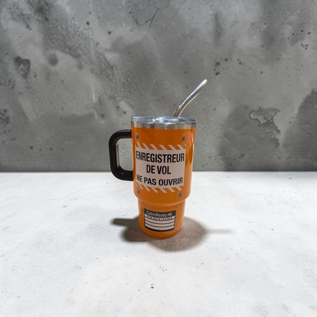 Flight Data Recorder Mini Stainless Steel Cup 飛行記錄儀 迷你不鏽鋼杯