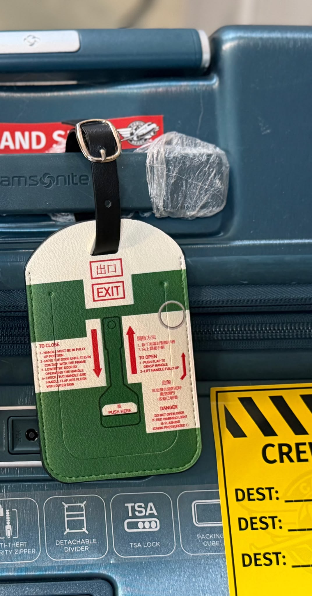 Luggage Tag（Crew At Rest / A350 L2 Lettuce）