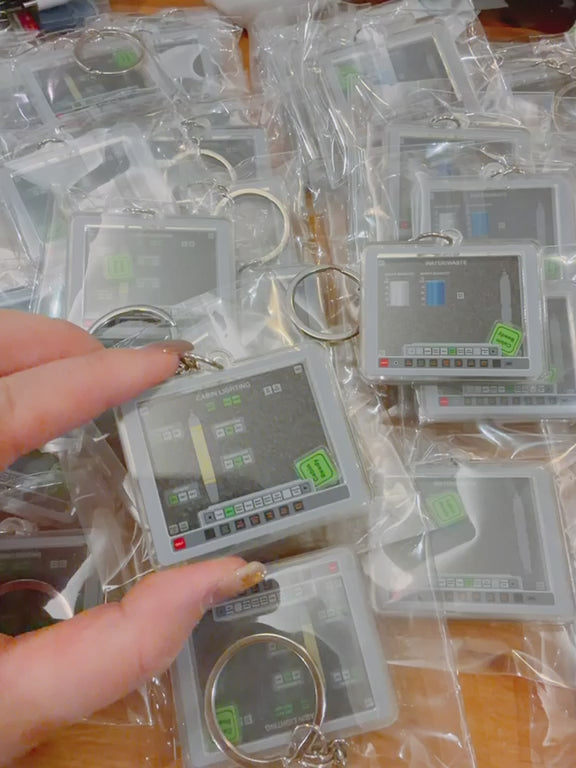 FAP Keychain 鎖匙扣（cabin ready可移動）