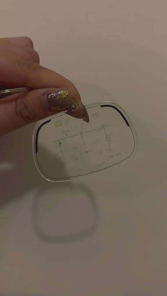 HUD 透明鎖匙扣（Head Up Display keychain)